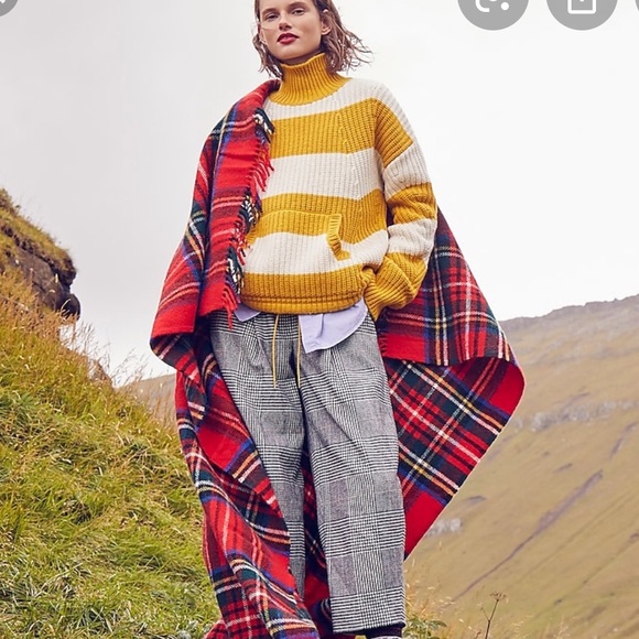 New J. Crew Pocket Stripe Turtleneck Sweater Sz XS - Picture 5 of 13